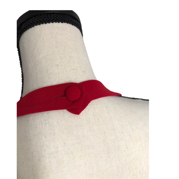 Woman Red Backless Dress Sequin Detail size 6 - Picture 4 of 4